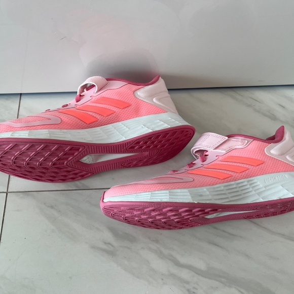 Adidas Lightmotion Running Shoes Pink Neon Size 5.5 - Picture 7 of 12